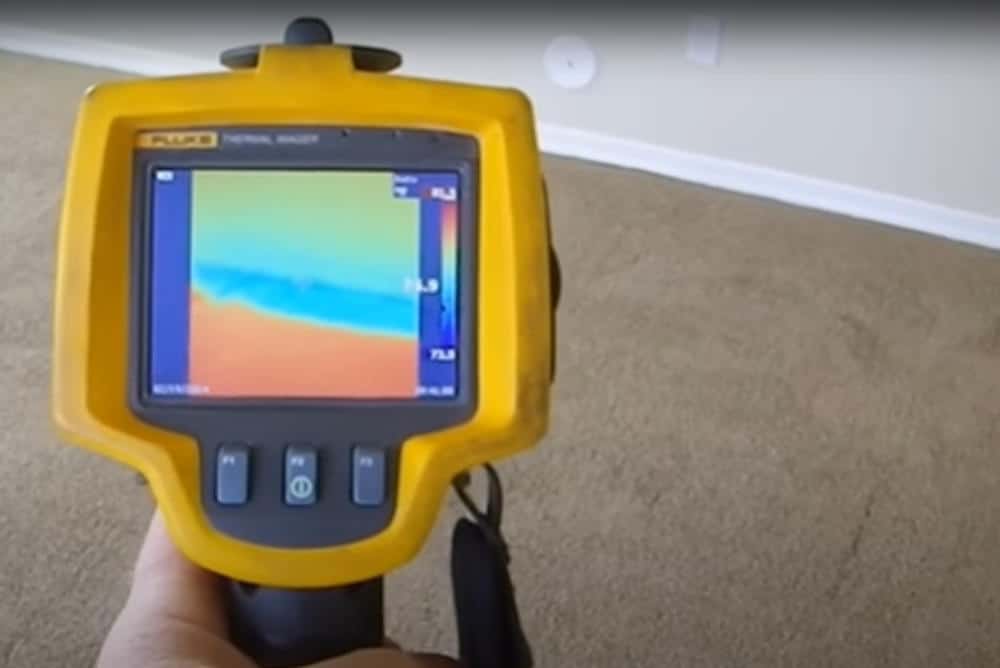 Photo of thermal imaging scanner